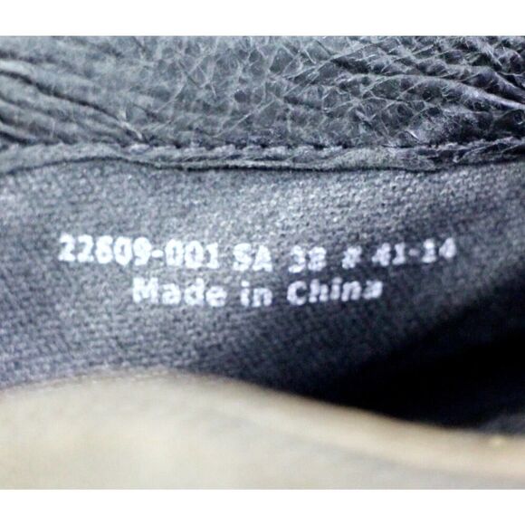 Camper BEIGE REAL LEATHER SUEDE STITCHED LOW HEEL ROUND TOE LOAFER SHOES Sz 38 - Picture 10 of 11